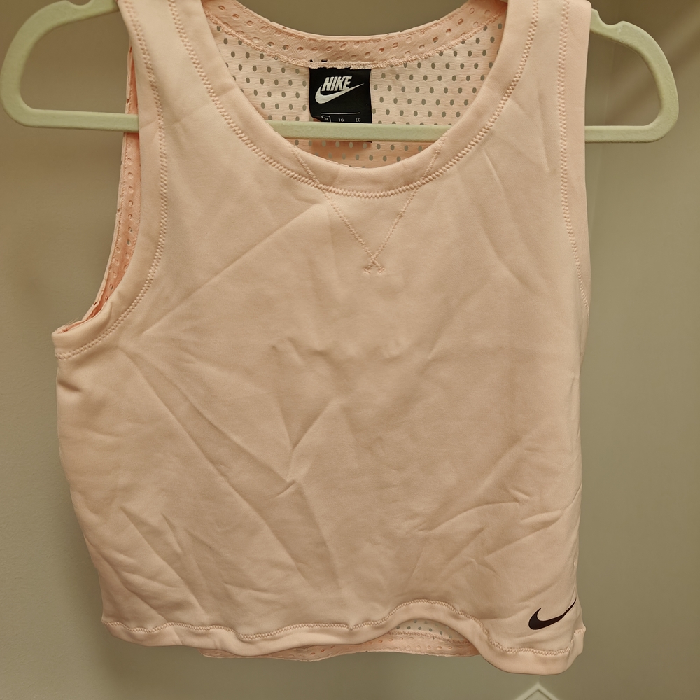 Nike Women's Light Pink Tank Top
